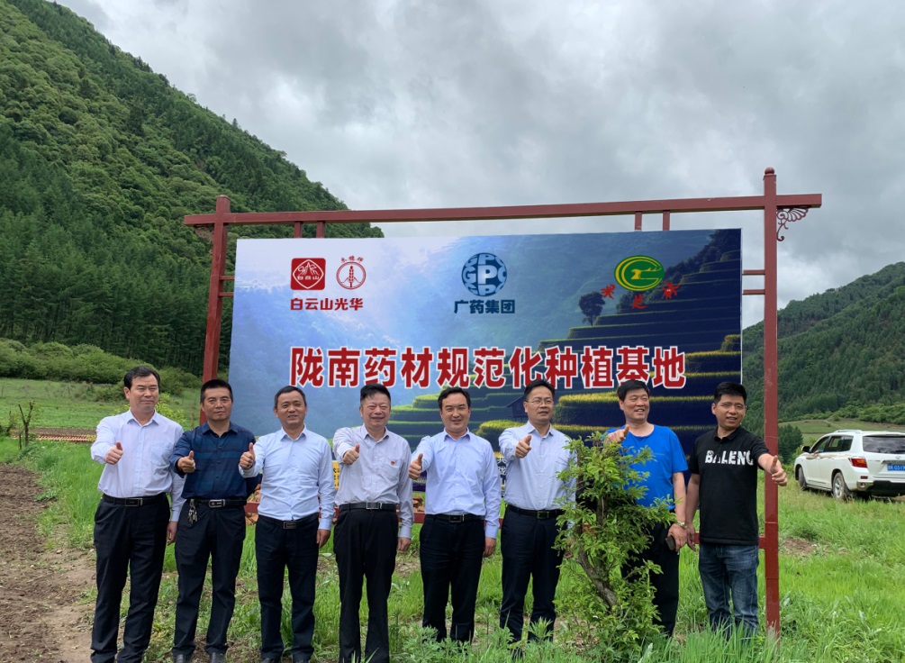 药材好，药才好 ——白云山幼柴胡颗粒北柴胡规范化种植基地正式揭牌！