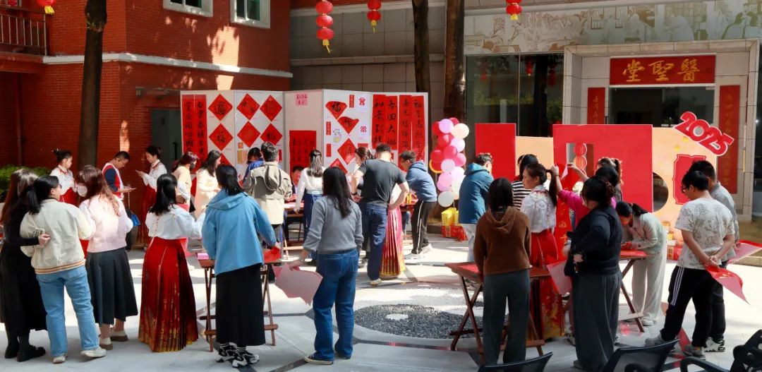 共绘新春文化画卷——白云山海洋之神hy590公司“送万福，进万家”迎新春书法活动圆满进行