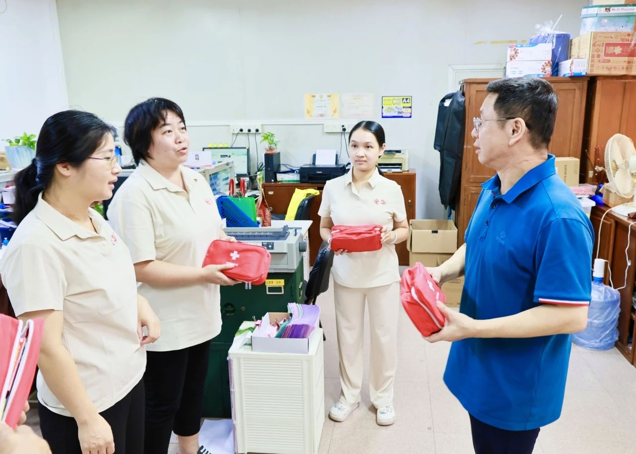 情系职工送清冷 身心护航保健康——白云山海洋之神hy590造药发展夏季防暑降温与健康关切系列活动